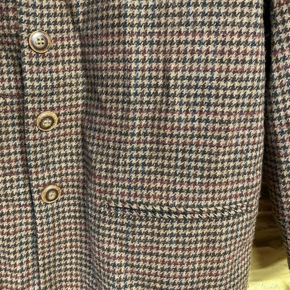 Vintage Willow Ridge Maroon/Brown Blazer Sz 10 - Picture 2 of 6